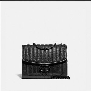 * SOLD * Coach Melody 29 with Quilting (Black)